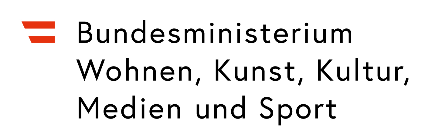 Logo vom Bundesministerium Wohnen, Kunst, Kultur, Medien und Sport