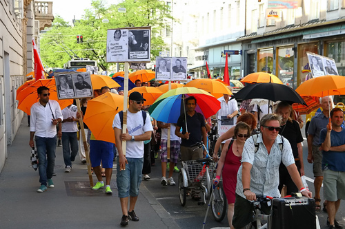 European Umbrella March Salzburg