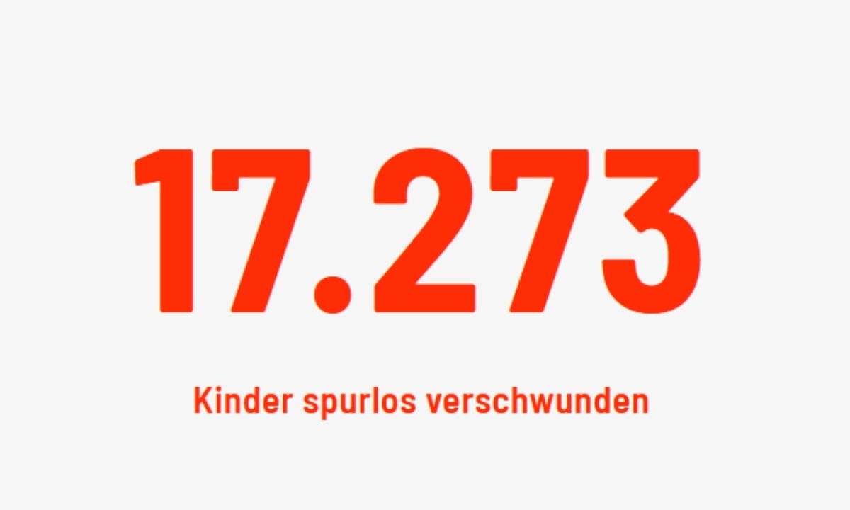 17273 verschwundene Kinder.