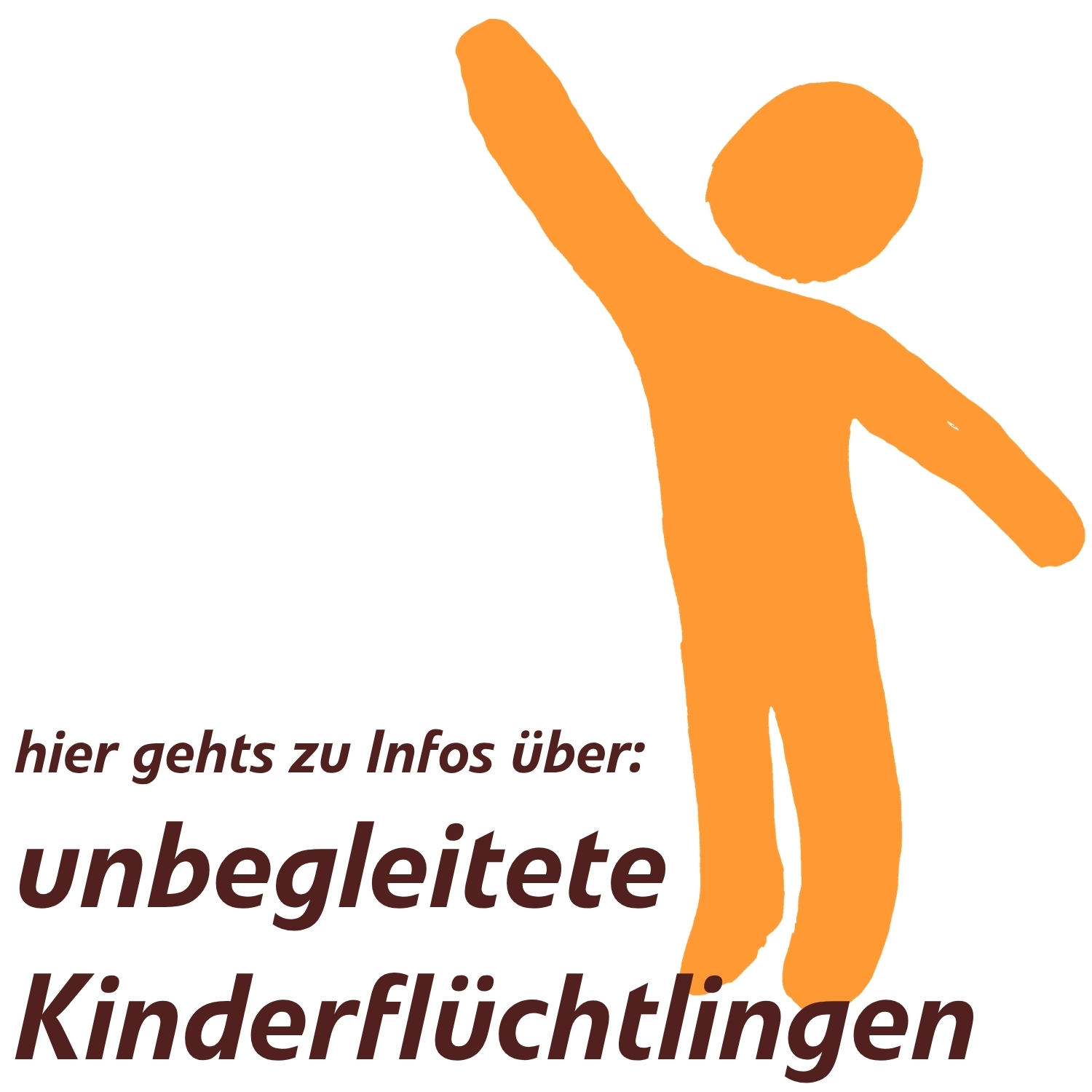 Link zu unbegleiteten Kinder im Fluchtkontext